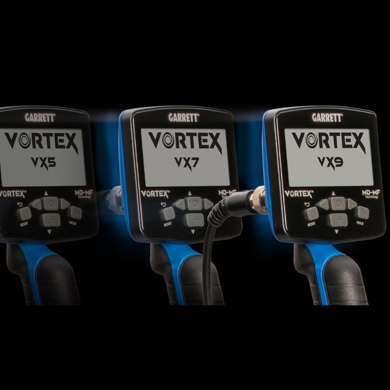 Garrett Vortex Metal Detectors Compared: VX5 vs VX7 vs VX9