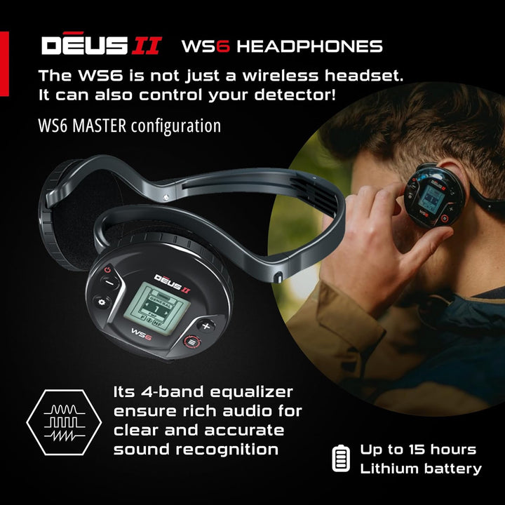 XP Deus II W/13X11 Coil, Remote And WS-6 Headphones - Treasure Coast Metal Detectors