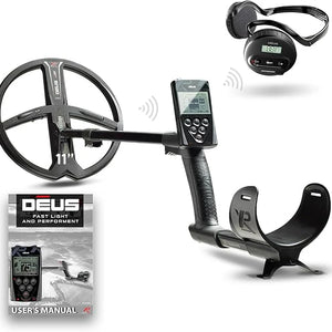 XP DEUS Metal Detector – 11″ X35 Coil, RC Remote & WS4 Headphones (DEUS28X35RCWS4US)
