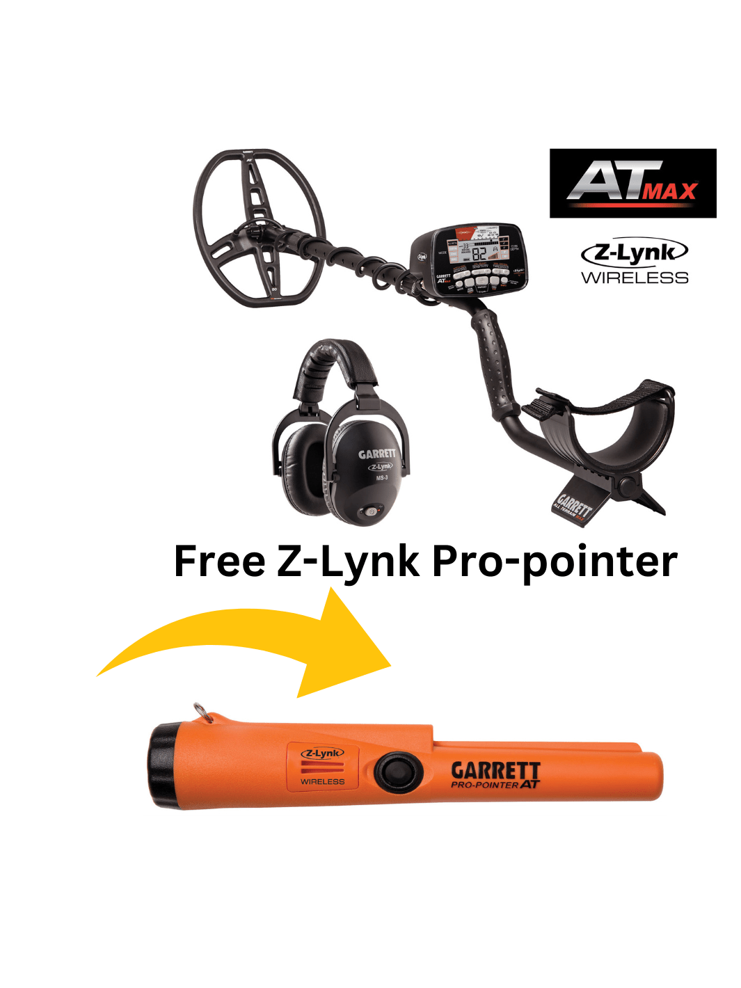 金属探知機 Garrett Pro Pointer AT????Metal Detector Waterproof ProPointer with Garrett Camo Pouch by Garrett - 3