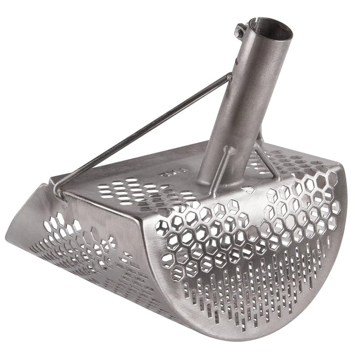 CKG Stainless Steel PRO Sandscoop W/Carbon Fiber Handle - Treasure Coast Metal Detectors
