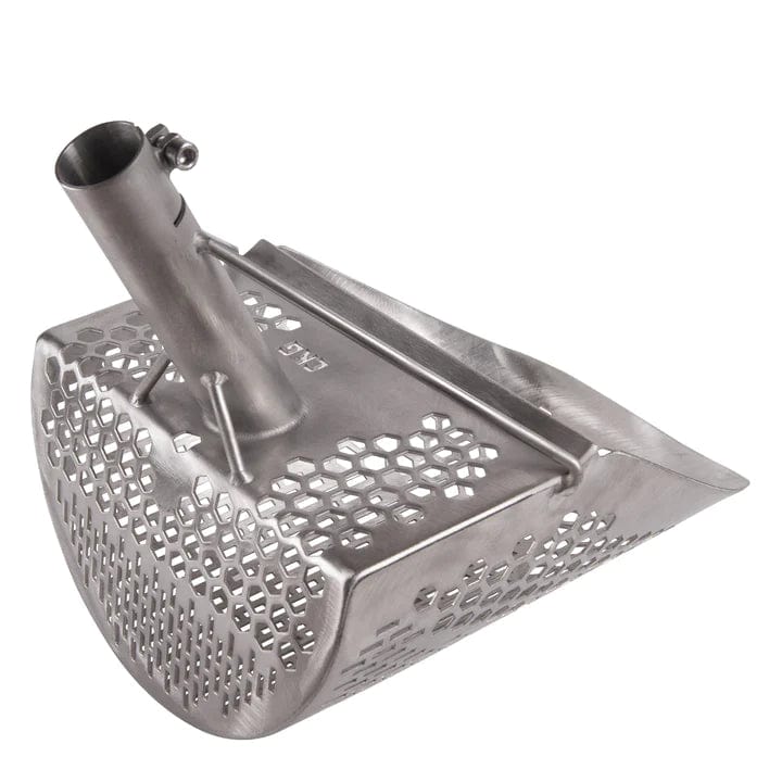 CKG Stainless Steel PRO Sandscoop W/Carbon Fiber Handle - Treasure Coast Metal Detectors