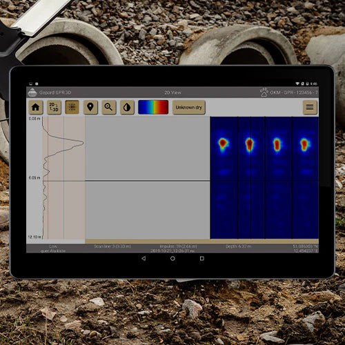 OKM Gepard GPR App (2020) - Treasure Coast Metal Detectors