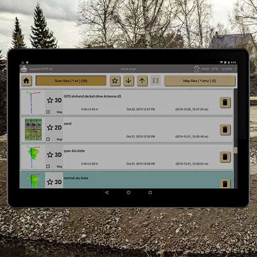 OKM Gepard GPR App (2020) - Treasure Coast Metal Detectors