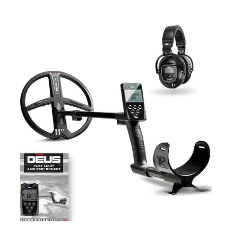 XP Deus RC Wireless Waterproof Metal Detector With 11" Searchcoil and WS5 Headphones - Treasure Coast Metal Detectors