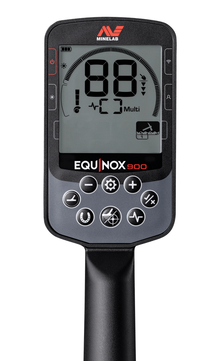 Minelab Equinox 900 Metal Detector With Two Coils - Treasure Coast Metal Detectors