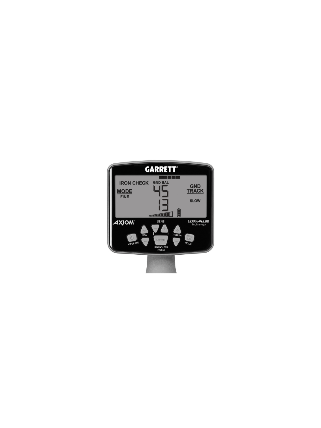 Garrett Axiom Metal Detector with 13″x11″ DD Coil, 11″x7″ Mono Coil and MS-3 Headphones - Treasure Coast Metal Detectors