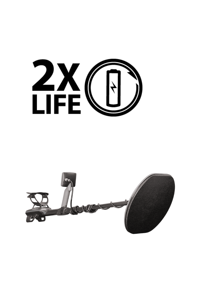 Garrett Axiom Metal Detector with 13″x11″ DD Coil, 11″x7″ Mono Coil and MS-3 Headphones - Treasure Coast Metal Detectors