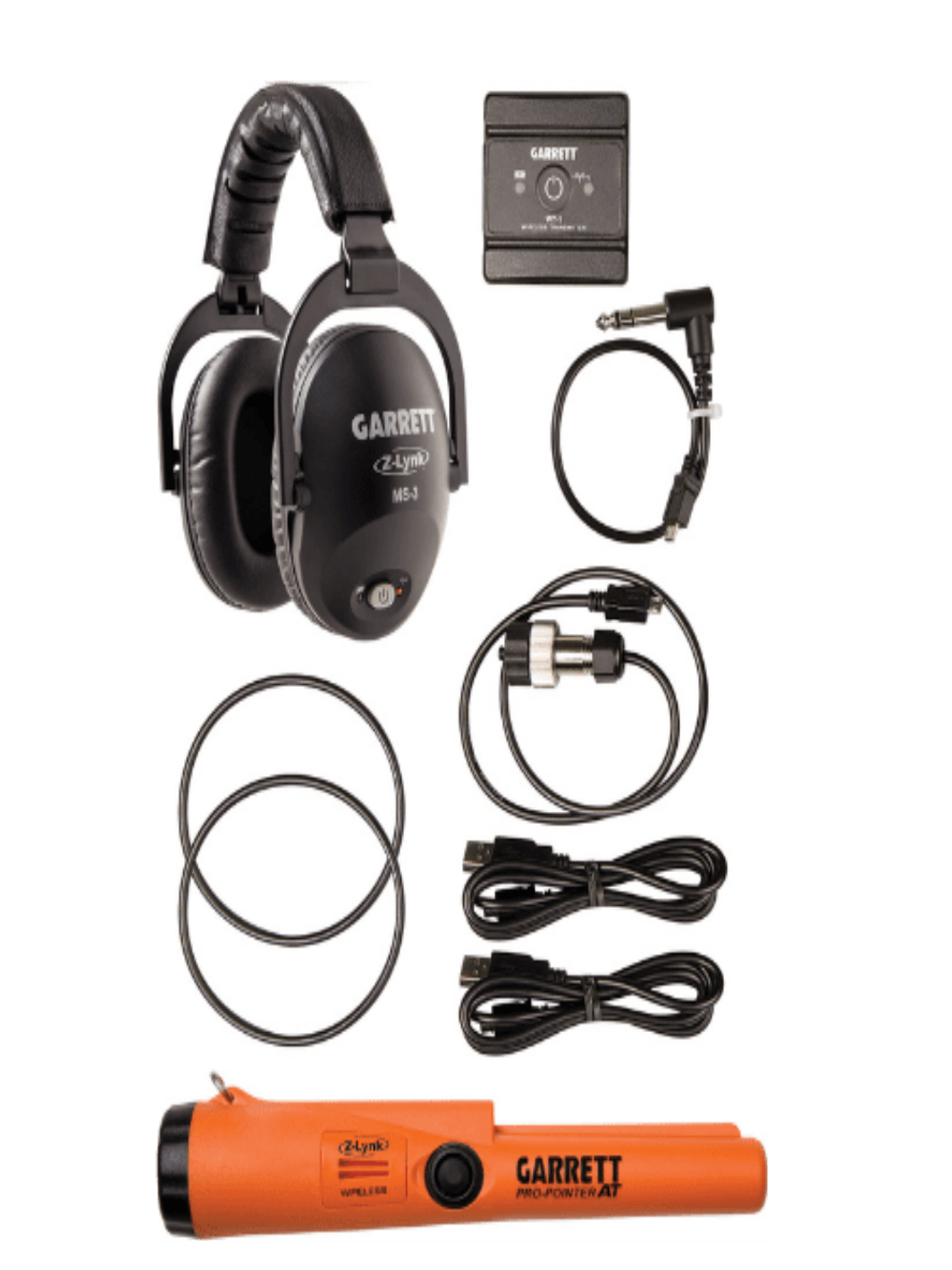 Garrett Z-Lynk MS-3 Wireless Headphone Kit with Z-Lynk Pro-Pointer AT - Treasure Coast Metal Detectors