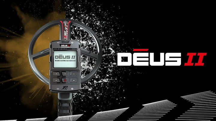 XP DEUS II Waterproof Multi Frequency Metal Detector + Remote + 9" FMF Search Coil + WS6 Backphone Headphones - Treasure Coast Metal Detectors