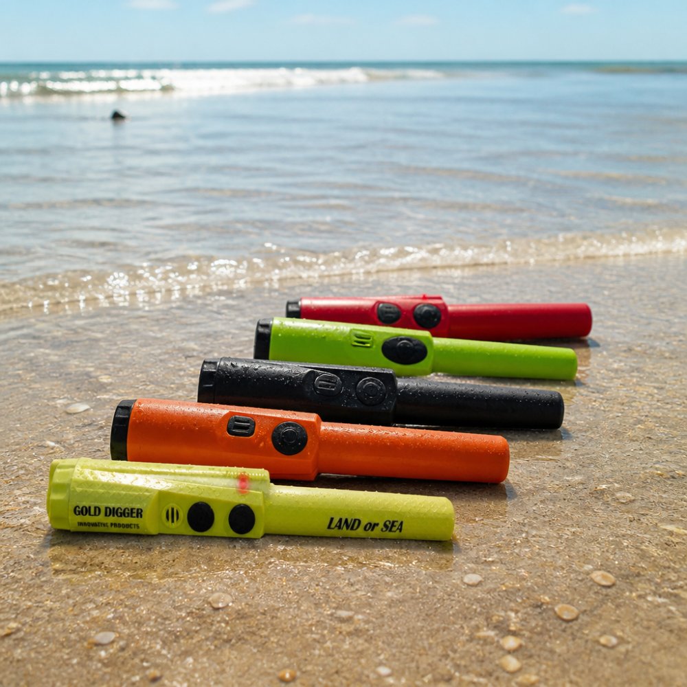 5 Best Waterproof Pinpointers for Beach Detecting