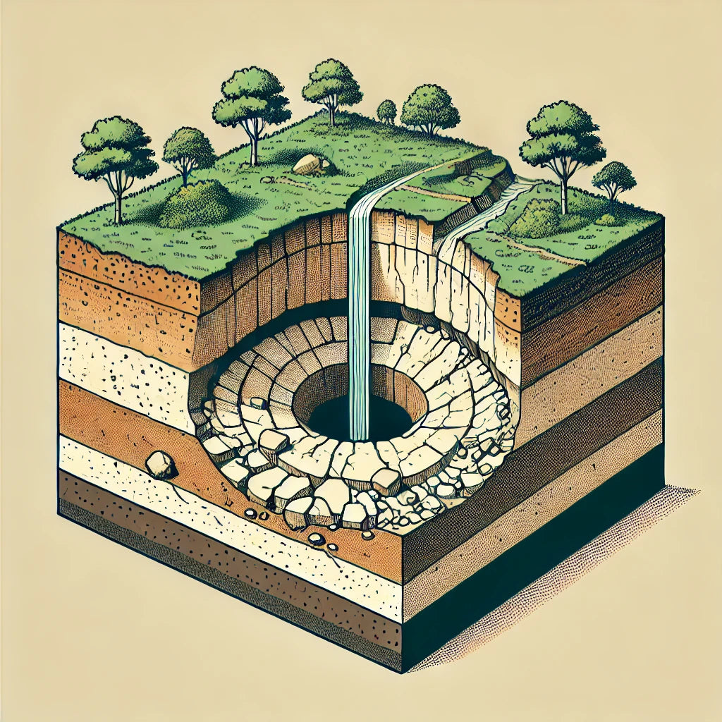 sink holes found with GPR by OKM Detectors