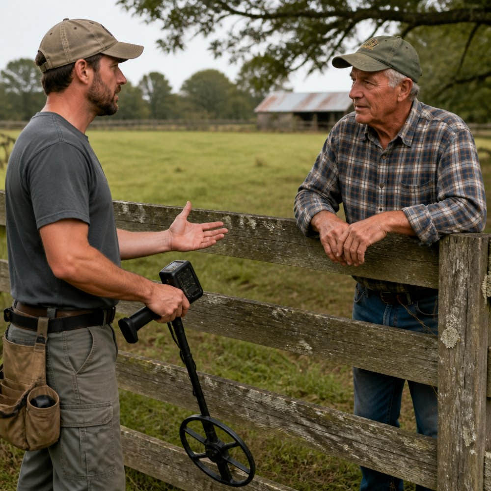 How to Get Permission for Metal Detecting on Private Property
