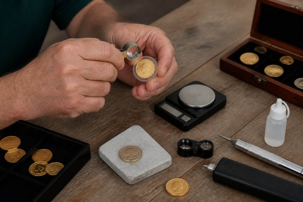 How to Identify Gold Coins: 7 Reliable Tests