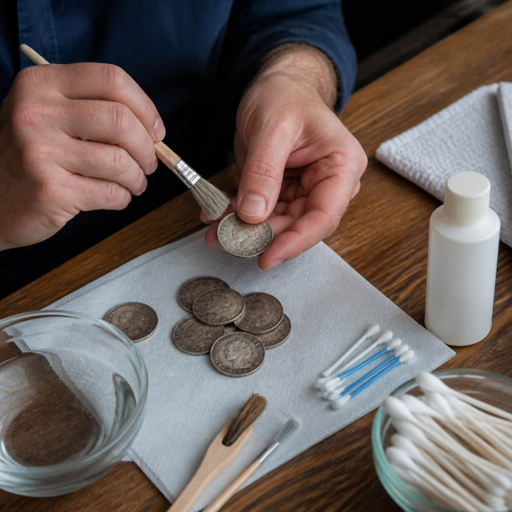How to Preserve Silver Coins Found in Soil: A 2026 Guide