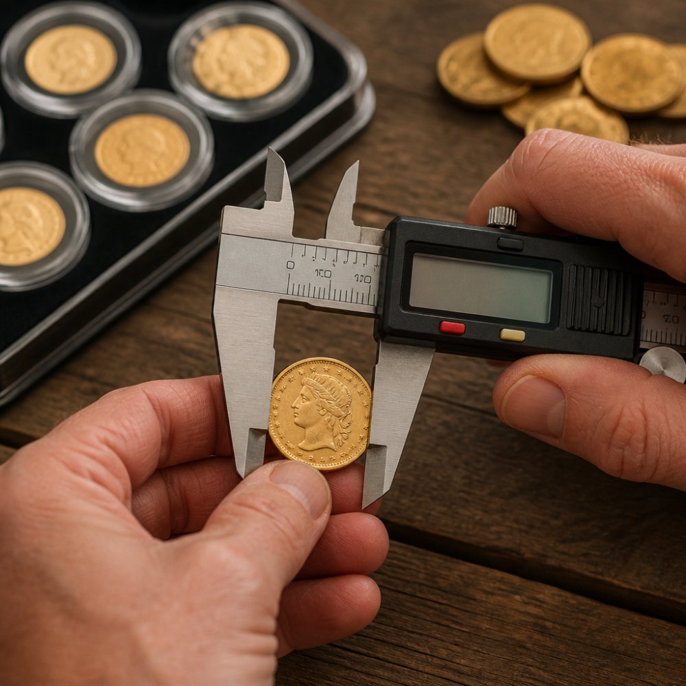 How to Use Calipers to Measure Gold Coins