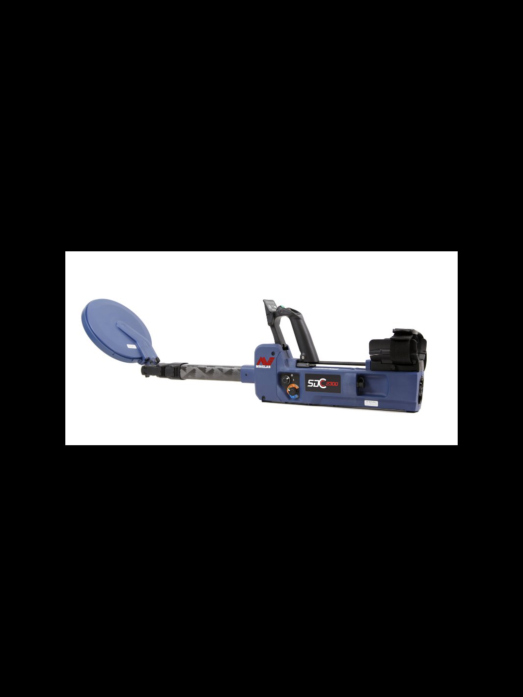 Metal detector for hunting pure gold nuggets