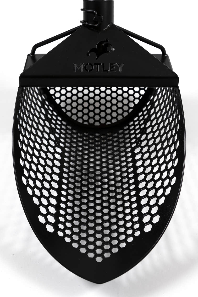 MOTLEY BEACH SCOOP with 46" STEEL HANDLE - Treasure Coast Metal Detectors