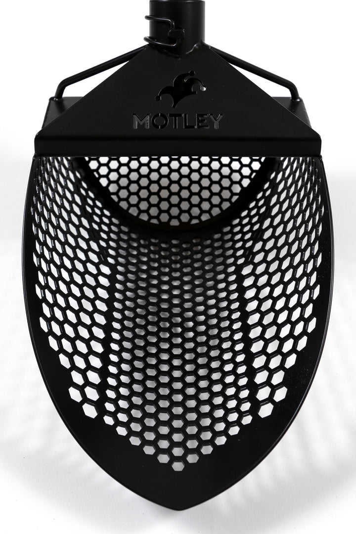 MOTLEY BEACH SCOOP with 46" STEEL HANDLE - Treasure Coast Metal Detectors