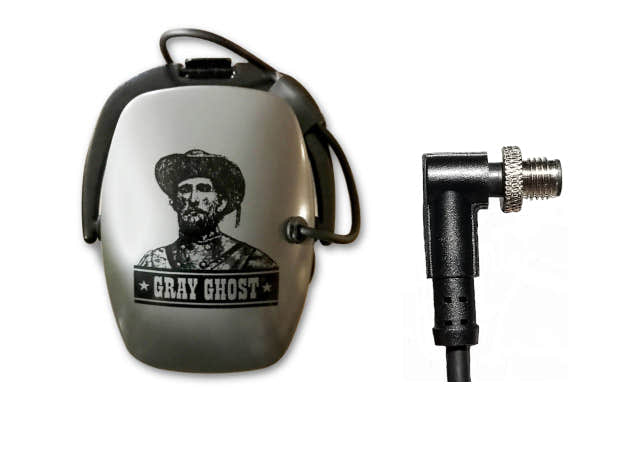 Gray Ghost Amphibian II Headphones for Deus 2 Metal Detectors - Treasure Coast Metal Detectors