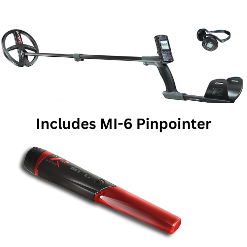 XP DEUS II Waterproof Multi Frequency Metal Detector + Remote + 9" FMF Search Coil + WS6 Backphone Headphones (Copy)