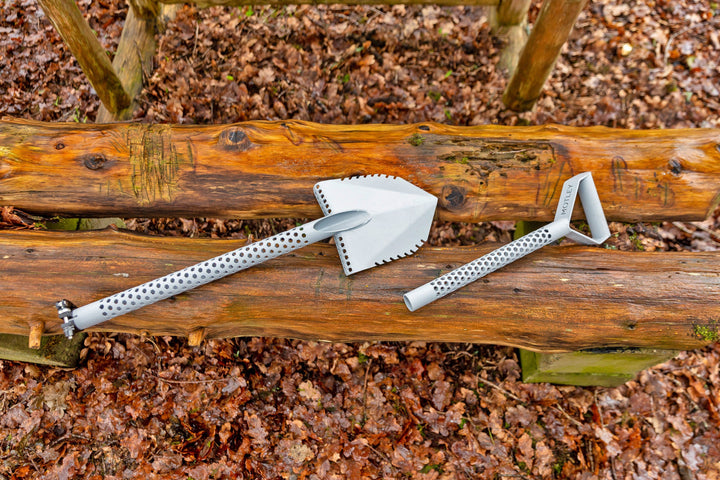 Motley Serrated Metal Detecting Field Shovel - Treasure Coast Metal Detectors