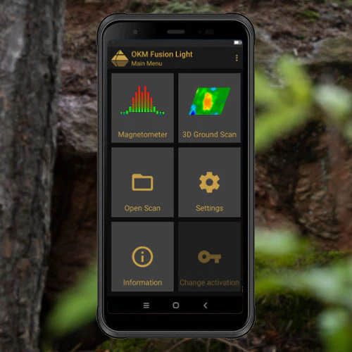 OKM Fusion Light App (2021) - Treasure Coast Metal Detectors