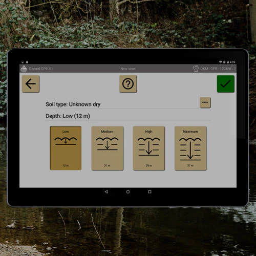 OKM Gepard GPR App (2020) - Treasure Coast Metal Detectors
