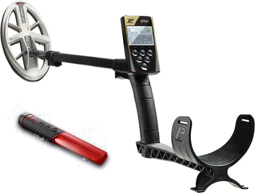 ORX Metal Detector with HF Elliptical Coil (9.5x5) with MI-6 Pinpointer - Treasure Coast Metal Detectors