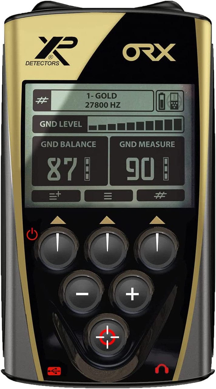 ORX Metal Detector with HF Elliptical Coil (9.5x5) with MI-6 Pinpointer - Treasure Coast Metal Detectors