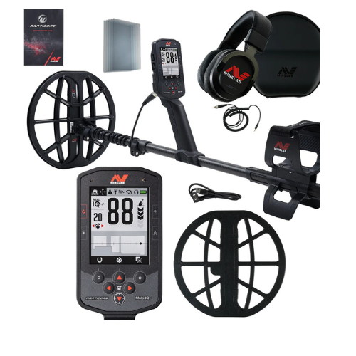 Minelab Manticore Metal Detector – M9 Coil & Backpack Bundle Minelab Manticore Metal Detector – M9 Coil & Backpack Bundle