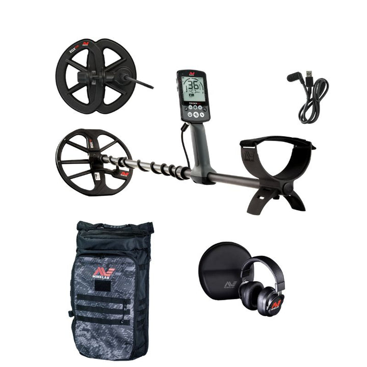 Minelab Equinox 900 Metal Detector & Backpack