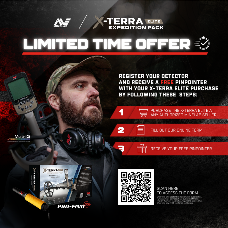 Minelab X-TERRA ELITE EXPEDITION PACK