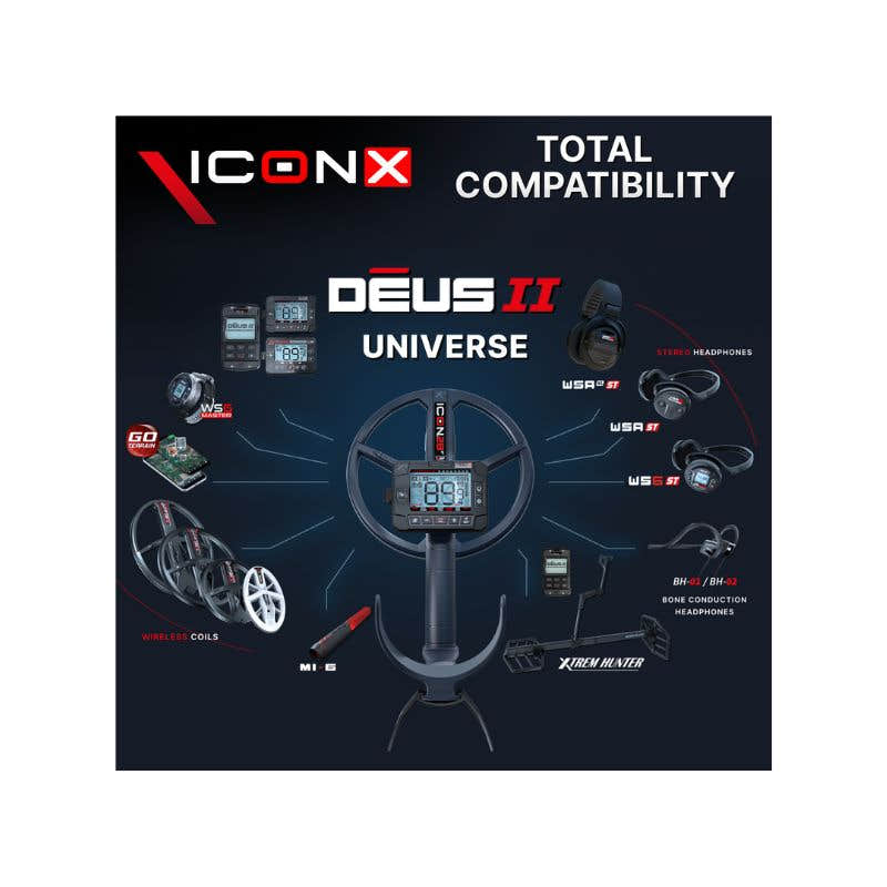 XP ICON & ICON X Metal Detector | FMF Waterproof Detector