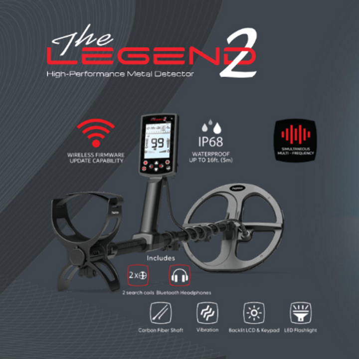 Nokta Makro Legend 2 Metal Detector - Treasure Coast Metal Detectors