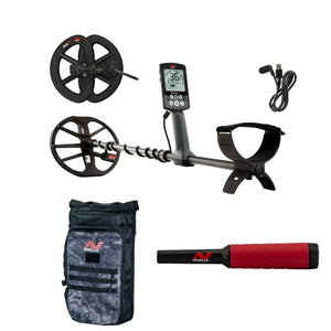 Minelab Equinox 900 Metal Detector - Pro-find Pinpointer + Backpack