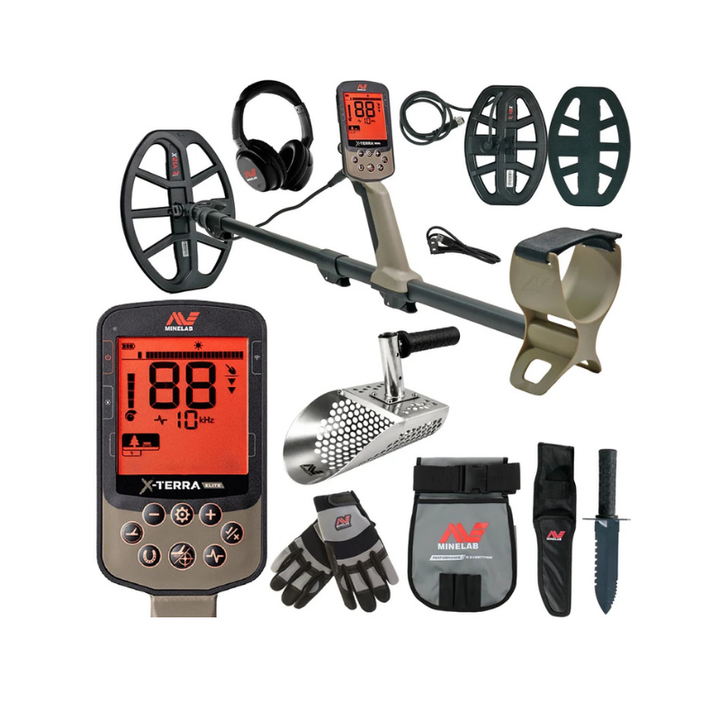 Minelab X-TERRA ELITE Expedition Pack with FREE Adventure Pack & Sand Scoop