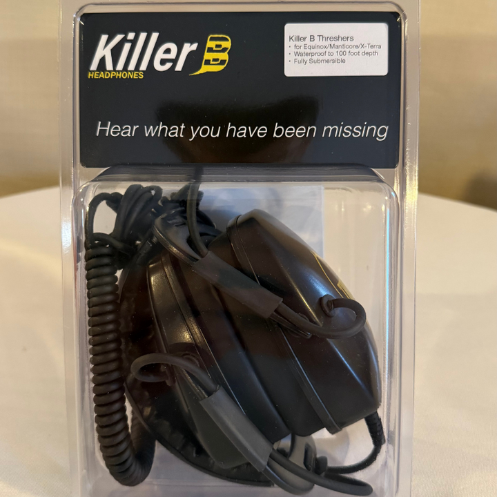 Thresher Killer B Headphones For Nokta Makro Legend/Simplex - Treasure Coast Metal Detectors
