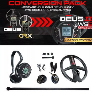 XP DEUS II WS6 Master Conversion Pack - Turn ORX/DEUS into DEUS 2 9 Inch Coil