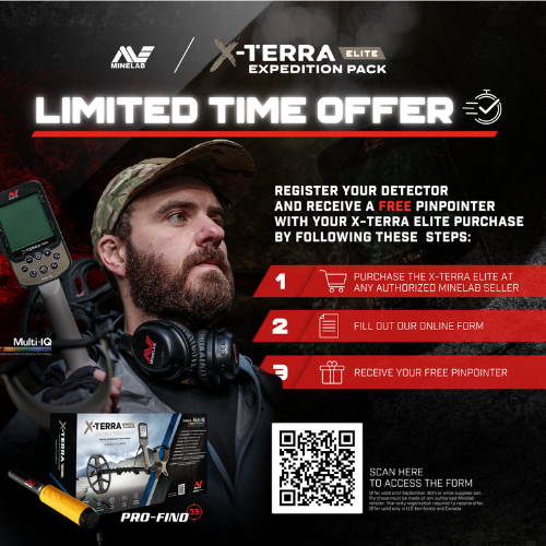 Minelab X-TERRA ELITE EXPEDITION PACK