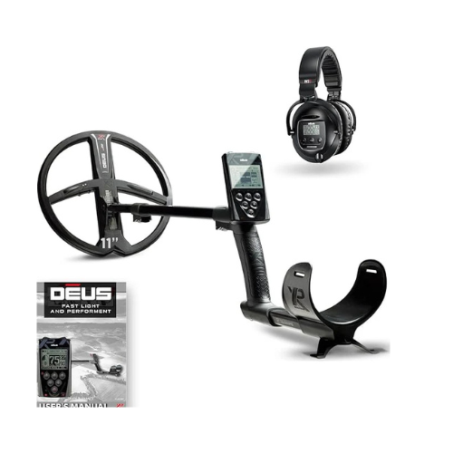 XP Deus RC Wireless Waterproof Metal Detector With 11" Searchcoil and WS5 Headphones