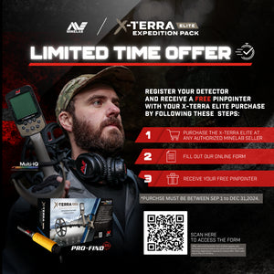 Minelab X-TERRA ELITE EXPEDITION PACK