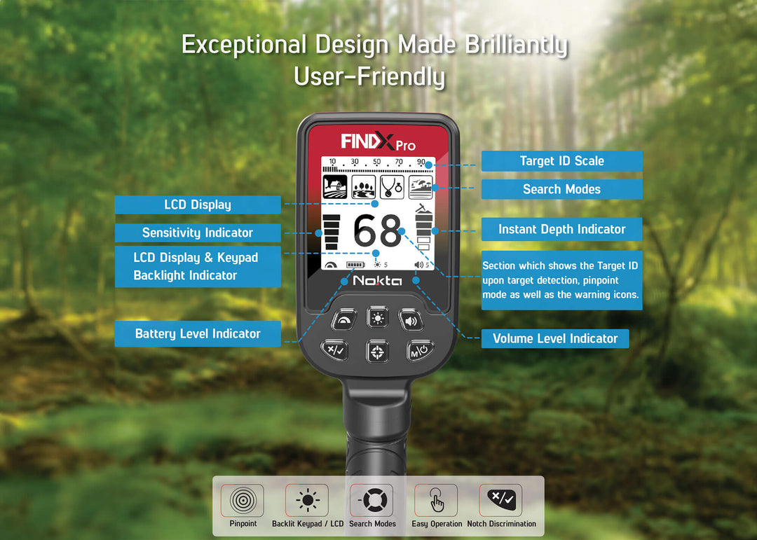 Notka Makro Findx Metal Detector