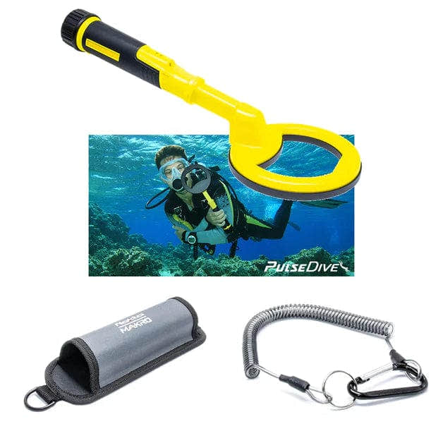 NOKTA MAKRO 2-IN-1 PINPOINTER SET FOR SCUBA OR SNORKELING (YELLOW) - Treasure Coast Metal Detectors