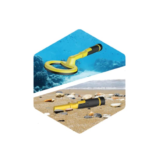 NOKTA MAKRO 2-IN-1 PINPOINTER SET FOR SCUBA OR SNORKELING (YELLOW) - Treasure Coast Metal Detectors
