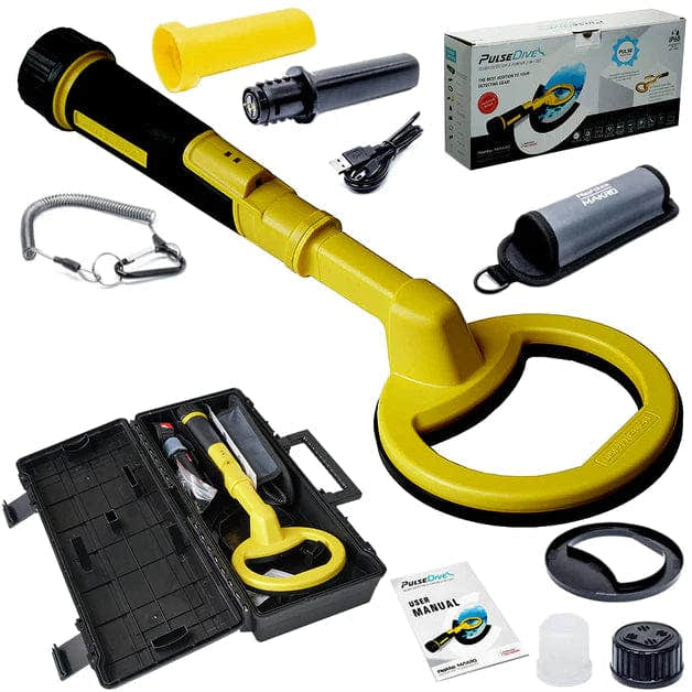 NOKTA MAKRO 2-IN-1 PINPOINTER SET FOR SCUBA OR SNORKELING (YELLOW) - Treasure Coast Metal Detectors