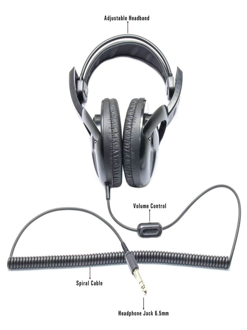 NOKTA MAKRO KOSS HEADPHONES W/6.3mm JACK – for land use - Treasure Coast Metal Detectors