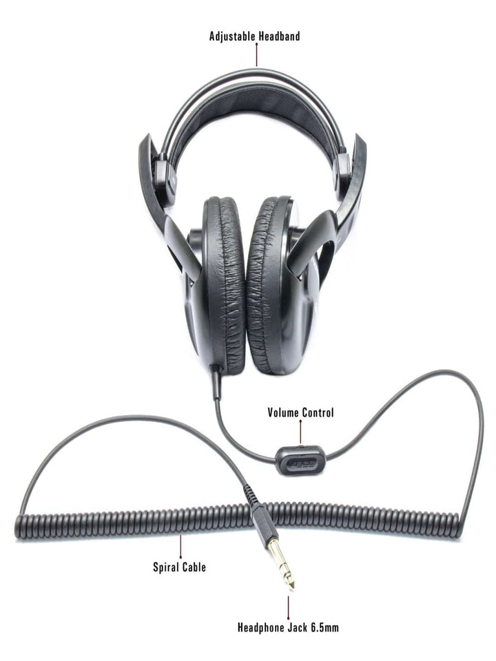 NOKTA MAKRO KOSS HEADPHONES W/6.3mm JACK – for land use - Treasure Coast Metal Detectors