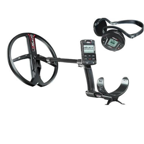 XP DEUS II Waterproof Multi Frequency Metal Detector + Remote + 9" FMF Search Coil + WS6 Backphone Headphones - Treasure Coast Metal Detectors