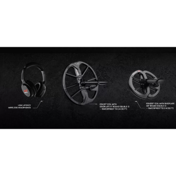 Minelab Equinox 900 Metal Detector With Two Coils - Treasure Coast Metal Detectors